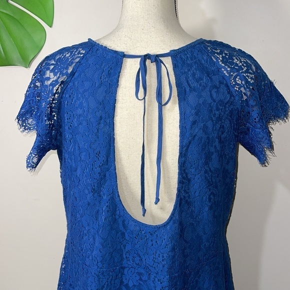 Free People Stardust Lace Dress in Blue Sz. Small - Picture 12 of 13